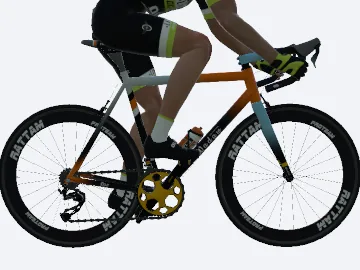 Cadre : Orange Fluo