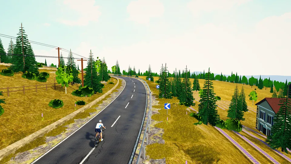 Mont Ventoux dans FORGE Ride