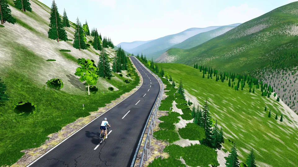 Étape reine des Alpes dans FORGE Ride