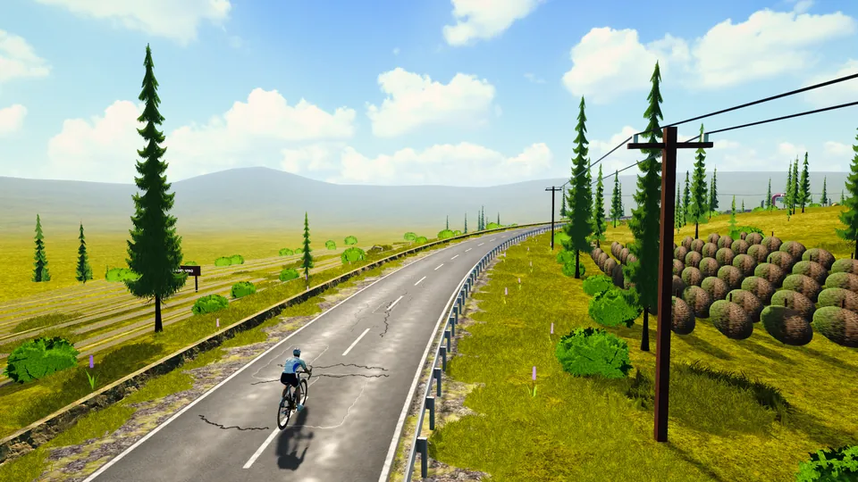 Mur de Montalcino dans FORGE Ride